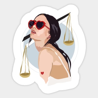 Libra Sticker